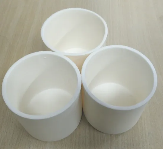 99.9% Al2O3 Alumina Ceramic Crucible High Quality Temperature Resistance Refractory Alumina Ceramic Crucible, 99.7% Alumina Ceramic Crucible